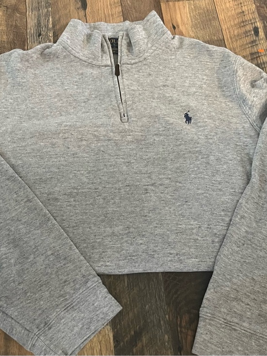 Ralph Lauren Other - Ralph Lauren Gray Half-Zip Logo Pullover Sweater